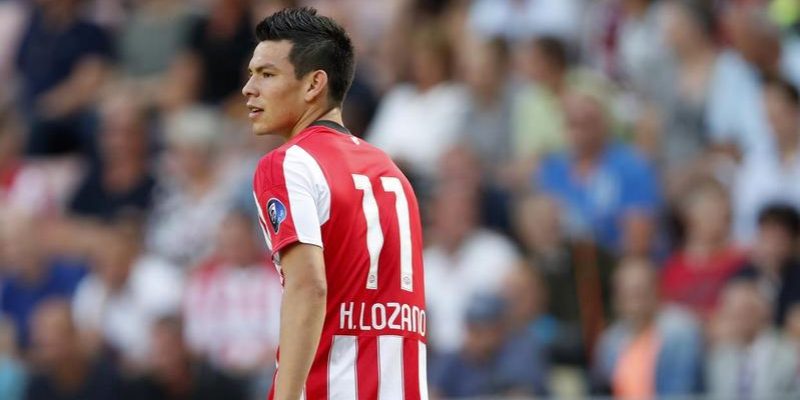 Hirving Lozano jugador del PSV