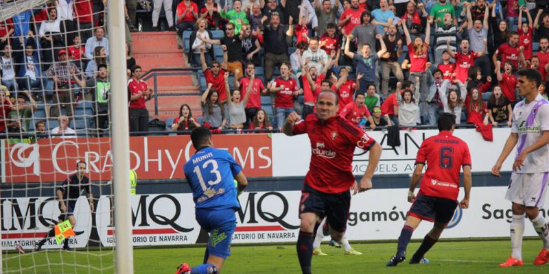 Con este gol de Nino, Osasuna rescató 1 punto ante el Numancia jugando 75 minutos con 10