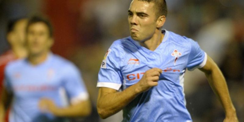 Iago Aspas, máximo goleador del Celta en liga