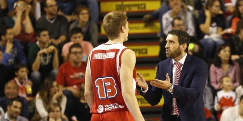 Ibon Navarro, entrenador del Manresa