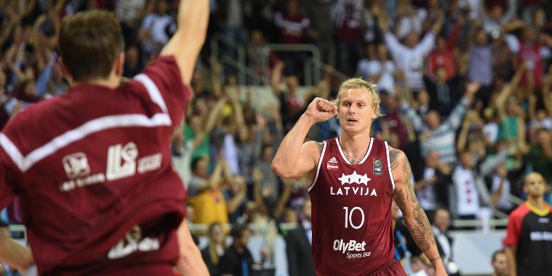 Janis Timma, jugador letón de baloncesto