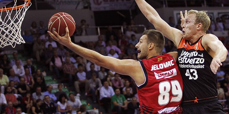 Stevan Jelovac, jugador del CAI Zaragoza