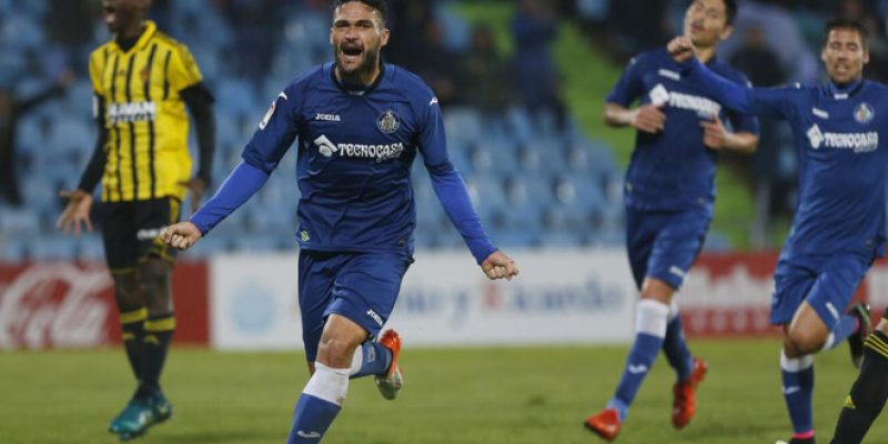 Jorge Molina es el máximo goleador del Getafe esta temporada.