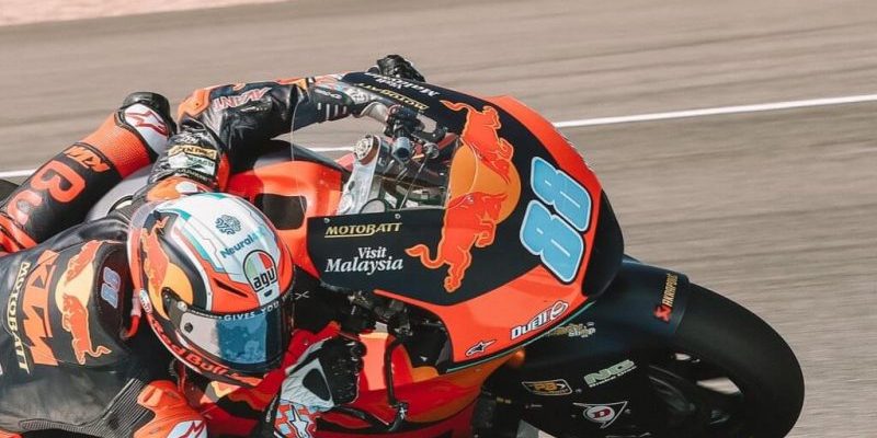 Moto2 (GP de Andalucía): Comparación Martín vs Baldassarri