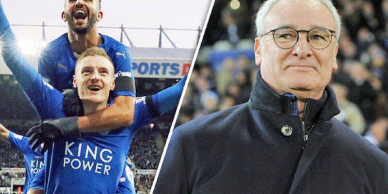 Leicester Mahrez Vardy Ranieri