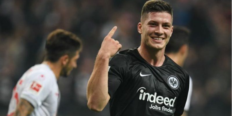 Luka Jovic jugador del Eintracht