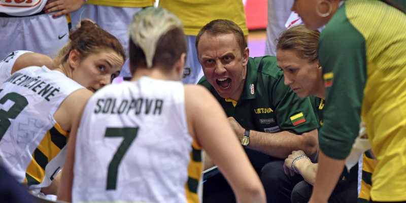 Mantas Sernius, seleccionador de Lituania femenino