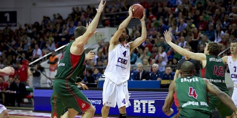 Milos Teodosic, jugador del CSKA