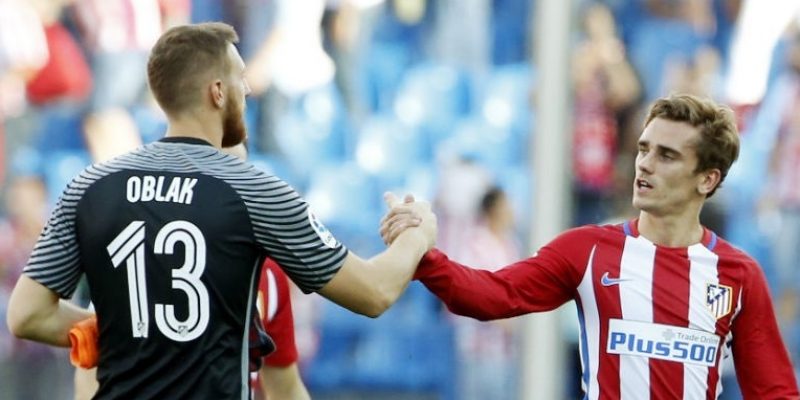 Oblak y Griezmann referencias para la final del la Europa League