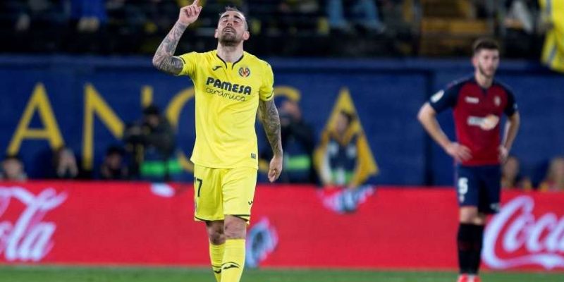 Paco Alcacer jugador del Villarreal