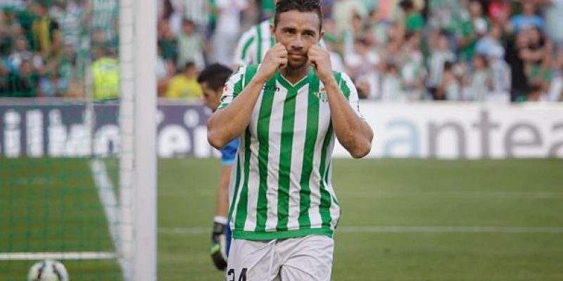 Rubén Castro. la insignia del Betis