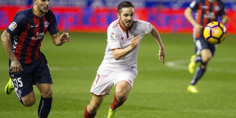 Sarabia está pasando por un gran momento en el Sevilla