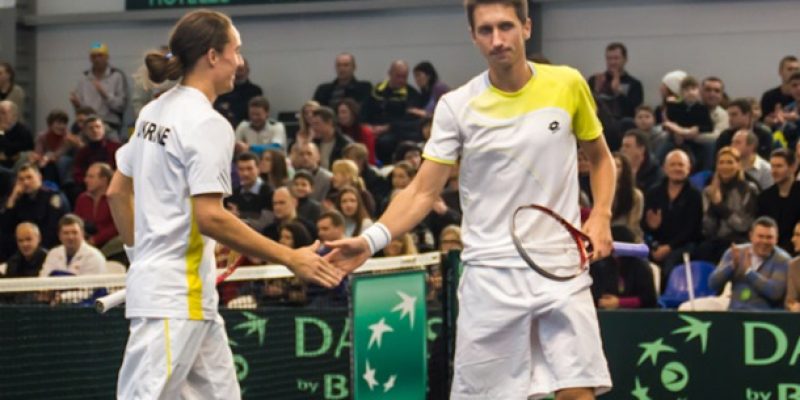 La pareja ucraniana es candidata a la recogida del cheque (Foto: daviscup.com)