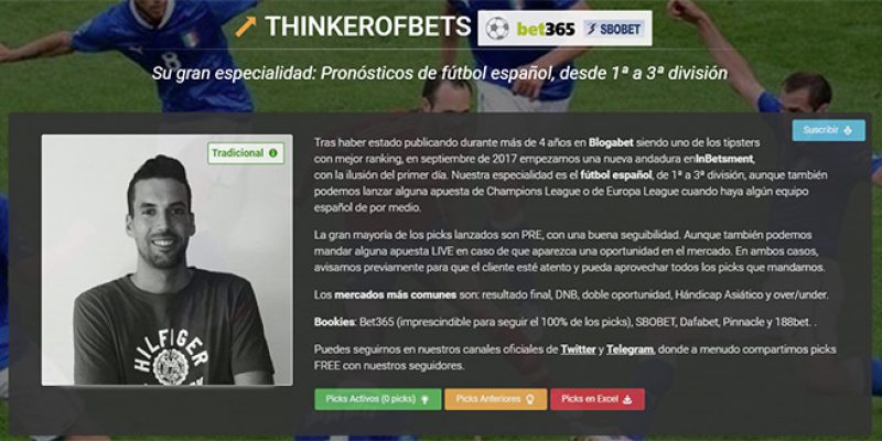 Thinker of Bets - Portada