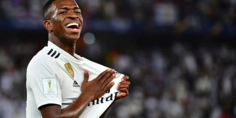 Vinicius jugador brasileño del Real Madrid