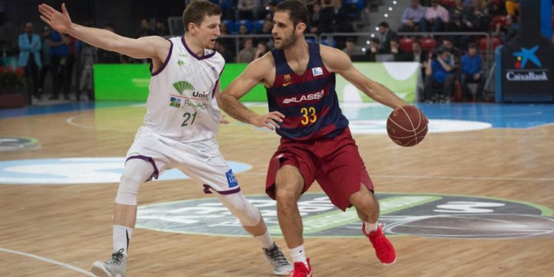 Barcelona y Unicaja juegan en el Palau Blaugrana