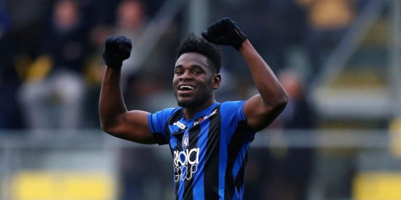 duvan zapata delantero colombiano del atalanta