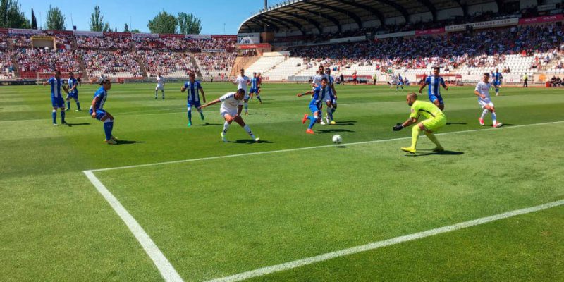 el albacete sufrio en segunda ronda