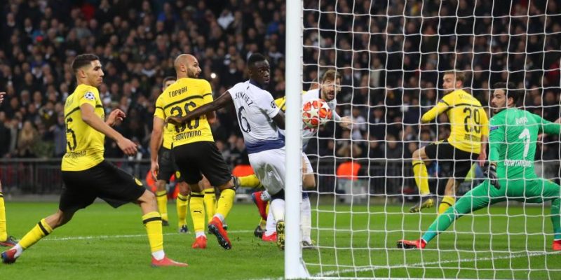 El Dortmund cayó eliminado frente al Tottenham