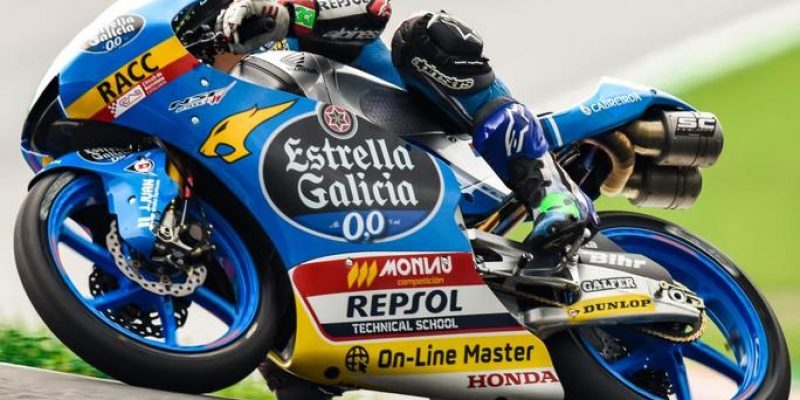 Enea Bastianini durante la QP