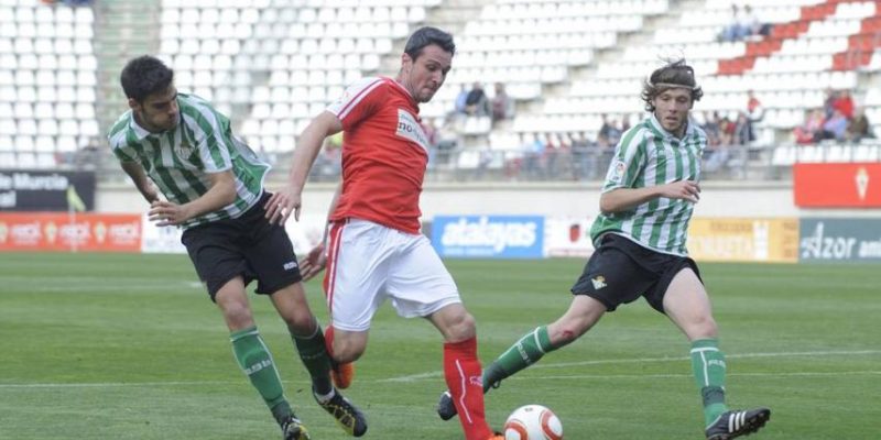 imagen el encuentro entre Murcia y Betis B de la pasada temporada