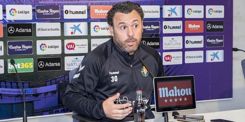 Sergio González, técnico del Valladolid